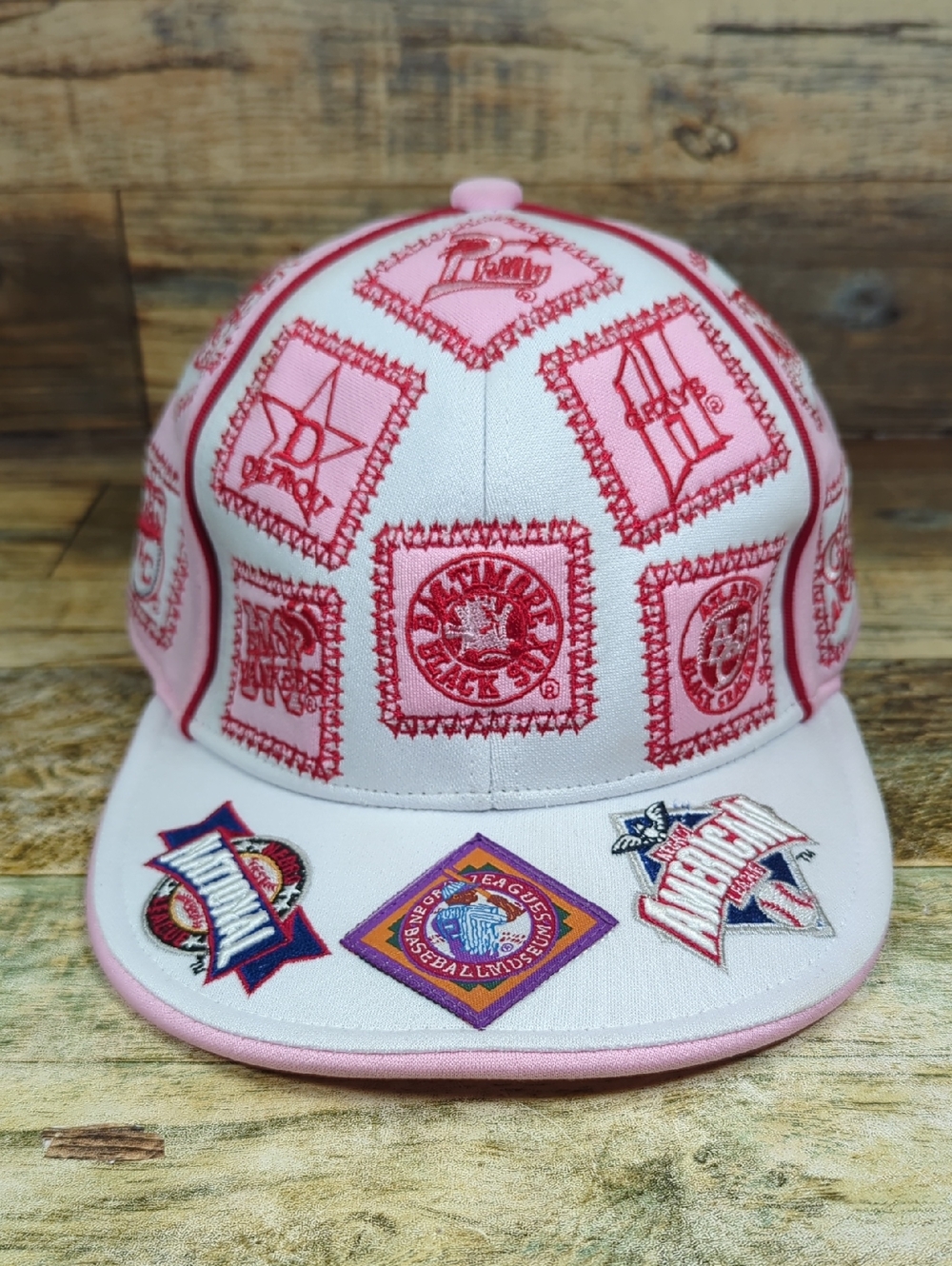 Negro League Baseball Museum Pink Hat Cap 7 1/4